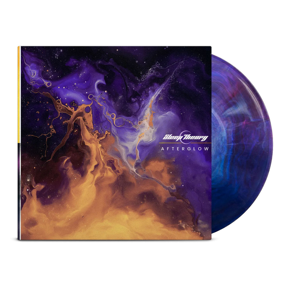 Afterglow | Opaque Purple Nebula Splash Vinyl